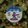 Personalized Skiing Lover Gift Ornament, Family Christmas Tree Ornaments