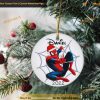 Personalized Spiderman Ornament, Custom Family Ornaments