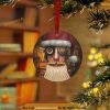 Personalized Steampunk One-Eyed Santa Ornament, Family Christmas Ornaments