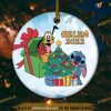 Personalized Stitch Christmas Ornament, Stitch & Pluto, Lilo and Stitch Christmas