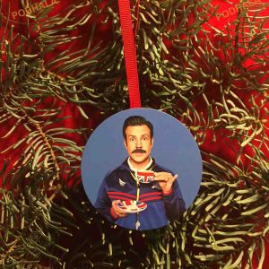 Personalized Ted Lasso Tree Ornament, Friends Christmas Ornaments