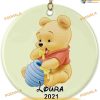 Personalized Winnie The Pooh 2023 Disney Christmas Ornament, Disneyland Christmas Ornaments