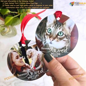 Pet Memorial Ornament Sympathy Remembrance Dog Loss Rainbow Bridge 2