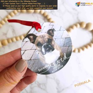 Pet Memorial Ornament Sympathy Remembrance Dog Loss Rainbow Bridge 3