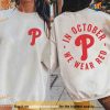 Philadelphia Baseball Red October Shirt, Phillies Comfort Sweatshirt
