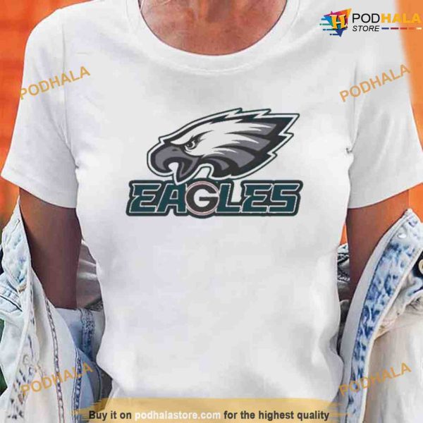 Philadelphia Eagles Logo With Georgia Bulldogs Funny Shirt