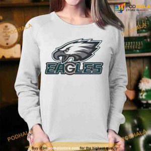 Philadelphia Eagles Logo With Georgia Bulldogs Funny Shirt 3