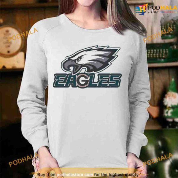 Philadelphia Eagles Logo With Georgia Bulldogs Funny Shirt