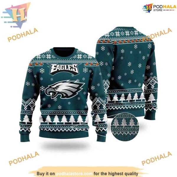 Philadelphia Football Ugly Christmas Sweater, Friends Christmas Sweater
