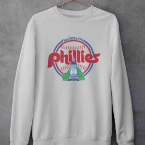 Philadelphia Phillies Vintage Baseball Sweatshirt Philadelphia MLB Tee 2