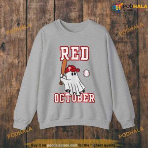Phillies Red October Crewneck Sweatshirt Philadelphia Fall Hoodie Gift 3