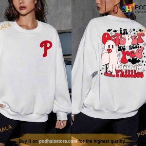 Phillies Take October Hoodie, Philadelphia Baseball Wear Red Sweatshirt
