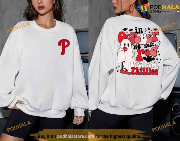 Phillies Take October Hoodie, Philadelphia Baseball Wear Red Sweatshirt