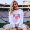 Phillies Vintage Baseball Sweatshirt, Philadelphia MLB Hoodie