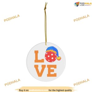 Pickleball Passion Ornament, Family Christmas Ornaments