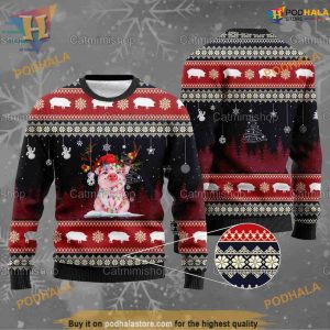 Pig Ugly Christmas Sweater, Xmas Gift For Mom