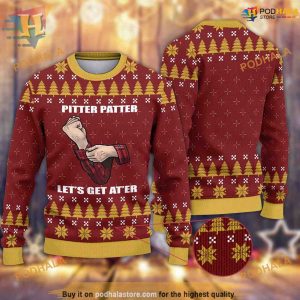 Pitter Patter Letterkenny 3D Sweater, Friends Christmas Sweater