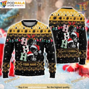Pittsburgh Customized 3D Christmas Sweater, Friends Christmas Sweater