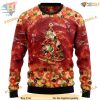 Pizza Ugly Knit Christmas Sweater, Funny Womens Christmas Sweater