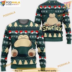 Pokemin Anime Ugly Christmas Sweater, Funny Xmas Sweater