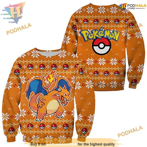 Pokemon Gengar Ugly Xmas Sweater, Pikachuu Pokemonn Knit