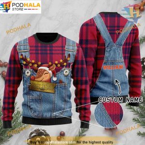 Polar Express Reindeer Ugly Sweater, Funny Christmas Gift Ideas