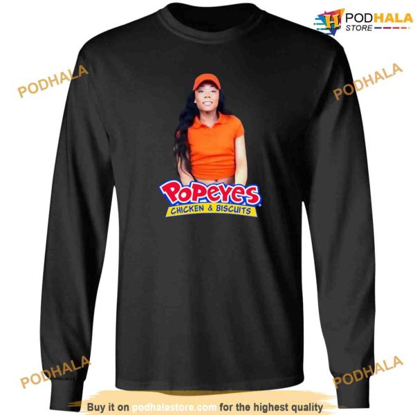 Popeyes Chicken And Biscuits Jayla Fox Funny Shirt For Women Men
