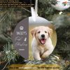 Puppy's First Christmas Ornament, Personalized Photo Ornaments