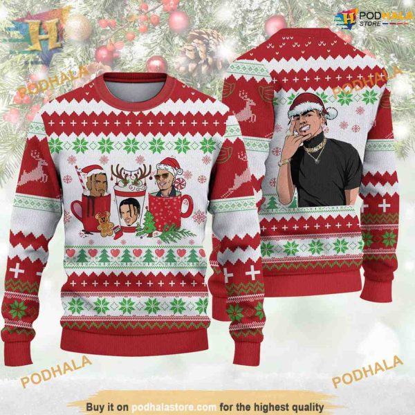 R Alejandro Love Ugly Christmas 3D Sweater, Funny Sweater