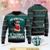 Raccoon Trashy All Over Print Ugly Christmas Sweater, Cute Ugly Christmas Sweater