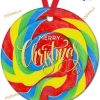 Rainbow Lollipop Christmas Ornaments Friends Christmas Ornaments