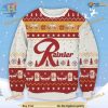 Rainier Beer Ugly Christmas 3D Sweater, Friends Christmas Sweater