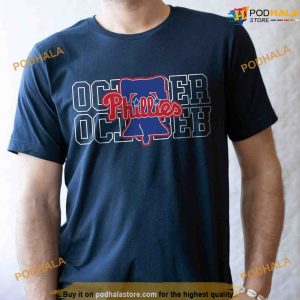 Red October Phillies Shirt Gifts for Men and Women Phillies Fans 2