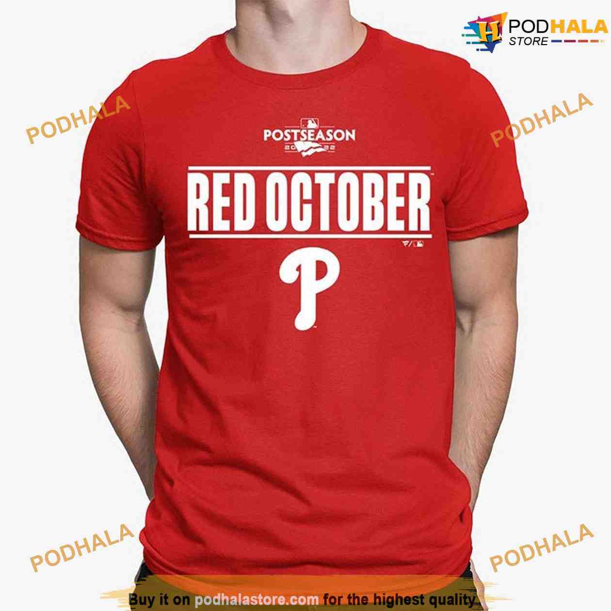 Red Phillies October 2023 Postseason Shirt, Red October Tee - Bring Your  Ideas, Thoughts And Imaginations Into Reality Today