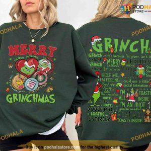 Retro Grinch Christmas Sweatshirt, Grinch Christmas Gifts