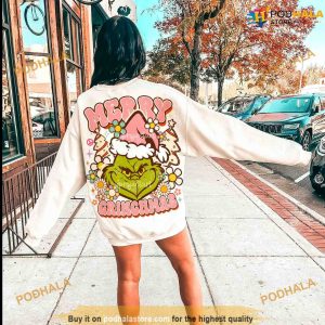 Retro Merry Grinchmas Design Grinch Christmas Shirt Xmas Gift Ideas 2