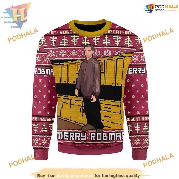 Robert Pattinson Meme Ugly Christmas Sweater, Cute Ugly Christmas Sweater