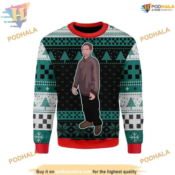 Robert Pattinson Meme Ugly Christmas Sweater, Funny Xmas Sweater
