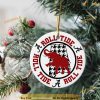 Roll Tide Alabama Ceramic Ornament, Family Christmas Tree Ornaments