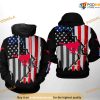 SMU Mustangs US Flag NCAA 3D Hoodie, Sweatshirt, Shirt