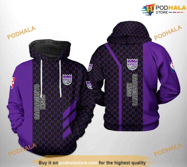 Sacramento Kings NBA NBA Hoodie 3D