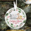 Safari Baby's First Ornament, Personalized Family Ornaments