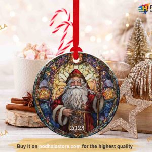Santa 2023 Decoration Vintage Keepsake Personalized Family Christmas Ornaments 2