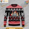 Santa Claus Red Wine Christmas Ugly Sweater, Funny Xmas Sweater