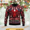 Santa Let It Swole 3D Ugly Christmas Hoodie, Funny Xmas Sweater