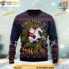 Santa Riding Unicorn Ugly Christmas Sweater, Funniest Ugly Christmas Sweater