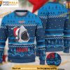 Santa Shark Jaws Xmas Hoodie, Family Ugly Christmas Sweater