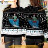 Santa Skeleton Holiday Sweatshirt 3D, Funniest Ugly Christmas Sweater