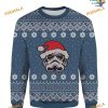 Santa Star Wars Christmas 3D, Friends Christmas Sweater