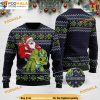 Santa Triceratops Ugly Christmas Sweater, Funniest Ugly Christmas Sweater